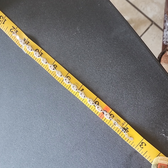 Silver evil eye braclet - Picture 4 of 6